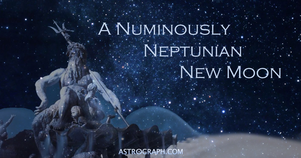 A Numinously Neptunian New Moon