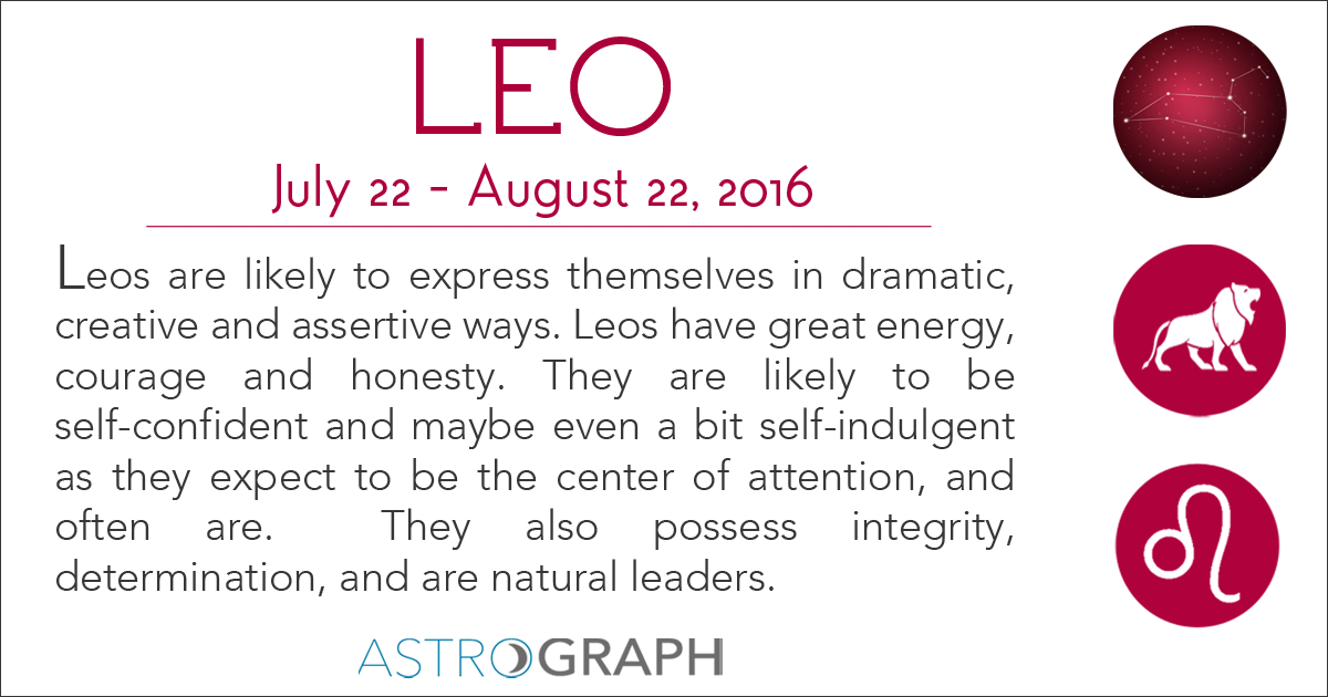 Happy Leo Season!