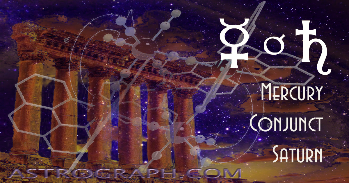 Mercury Conjunct Saturn: A Lasting Effect